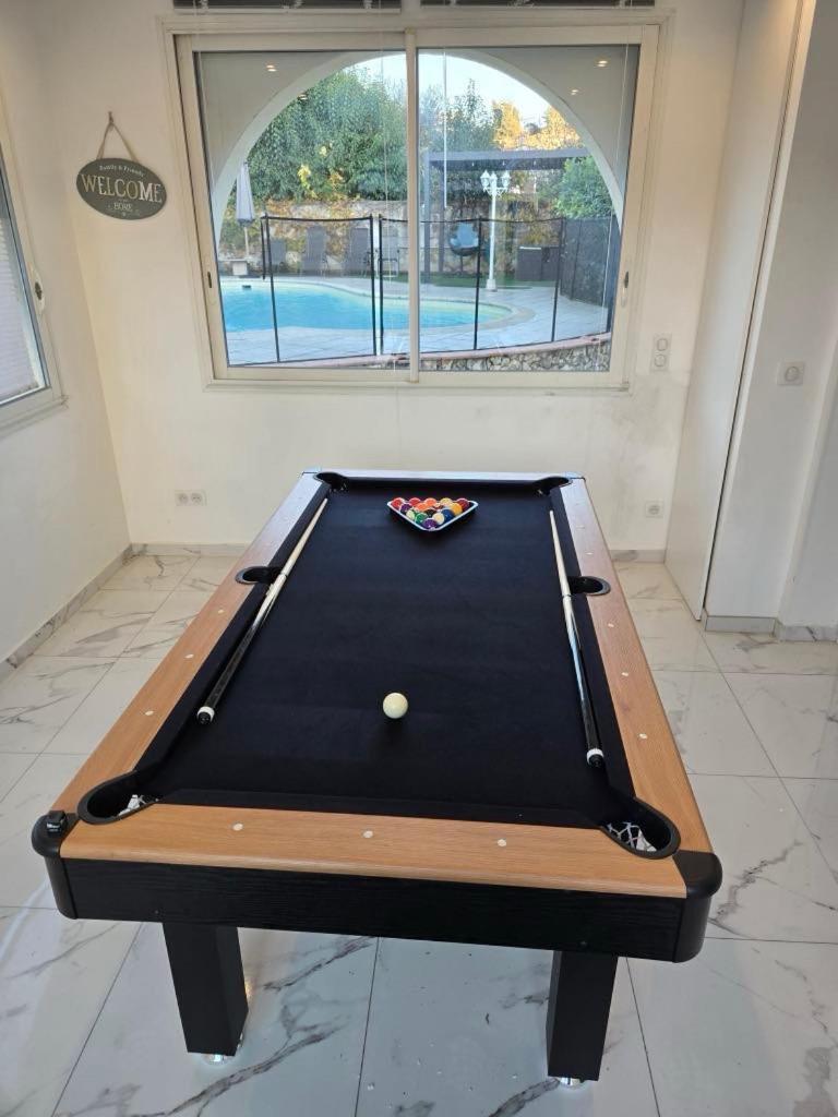 3 Pieces Climatise En Rez De Jardin Avec Piscine Apartment Вилньов Любе Екстериор снимка